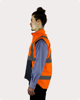 Hi Vis Taped Winter Vest 2RVOX Vests Canura