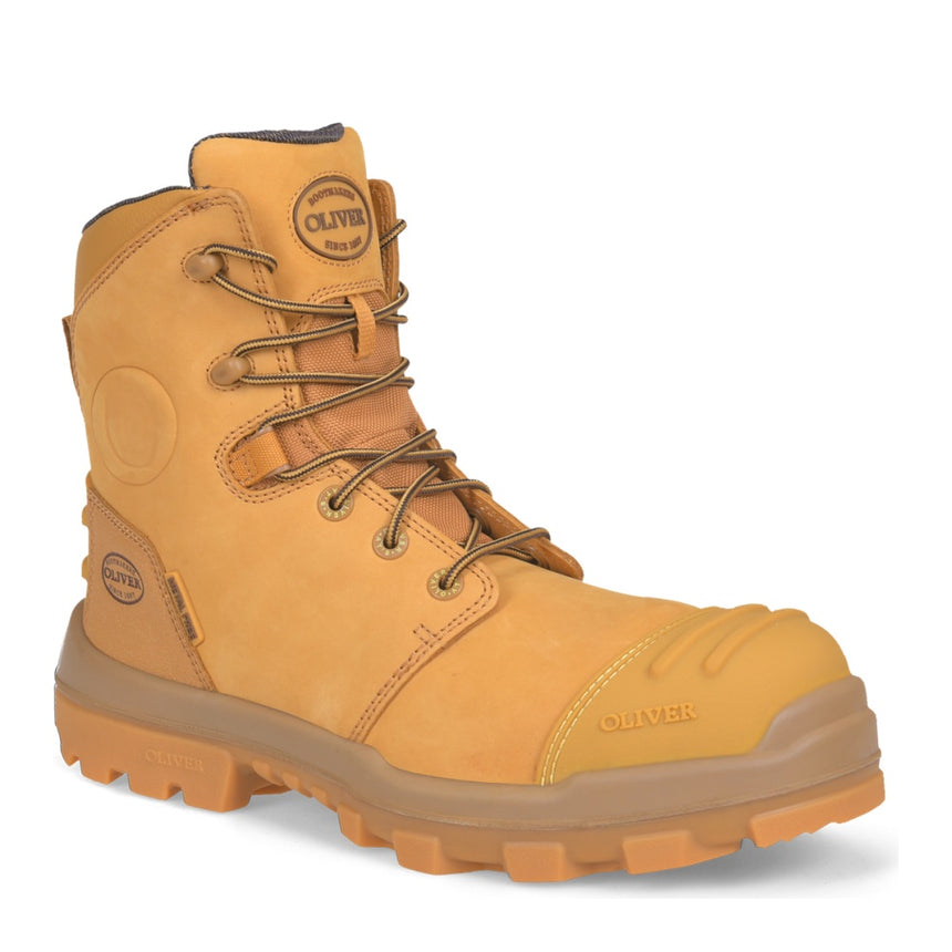 Oliver AT 54-532Z 150mm Wheat Zip Sided Boot Zip Sided Boot Oliver Mens AU 6