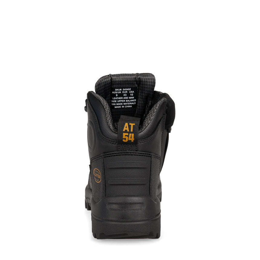 Oliver AT 54-540Z 130mm Black Zip Sided Boot Zip Sided Boot Oliver