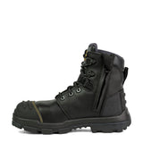 Oliver AT 54-545Z 150mm Black Zip Sided Boot Zip Sided Boot Oliver