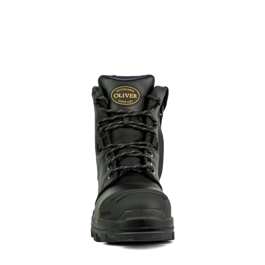 Oliver AT 54-545Z 150mm Black Zip Sided Boot Zip Sided Boot Oliver