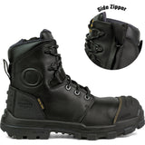 Oliver AT 54-545Z 150mm Black Zip Sided Boot Zip Sided Boot Oliver