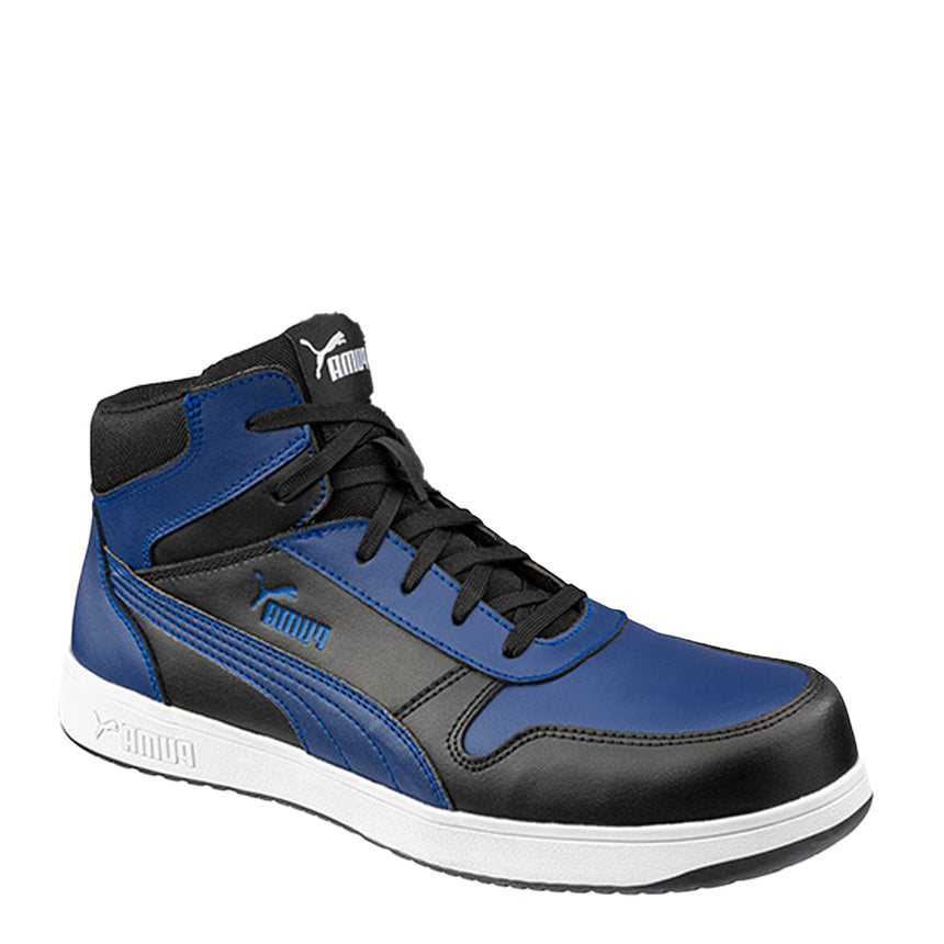 Frontcourt Safety Mid Sneakers Blue/Black 630077 Work Shoes Puma