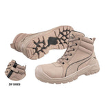 Tornado Safety Boots Stone 630777 Zip Up Boots Puma