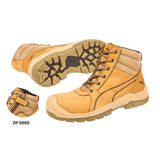 Tornado Safety Boots Wheat 630787 Zip Up Boots Puma