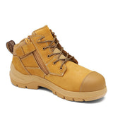 Blundstone DuraFit #7540 Safety Boot - Low Cut Zip Side Zip Up Boots Blundstone Mens AU 6