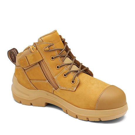 Blundstone DuraFit #7540 Safety Boot - Low Cut Zip Side Zip Up Boots Blundstone Mens AU 6