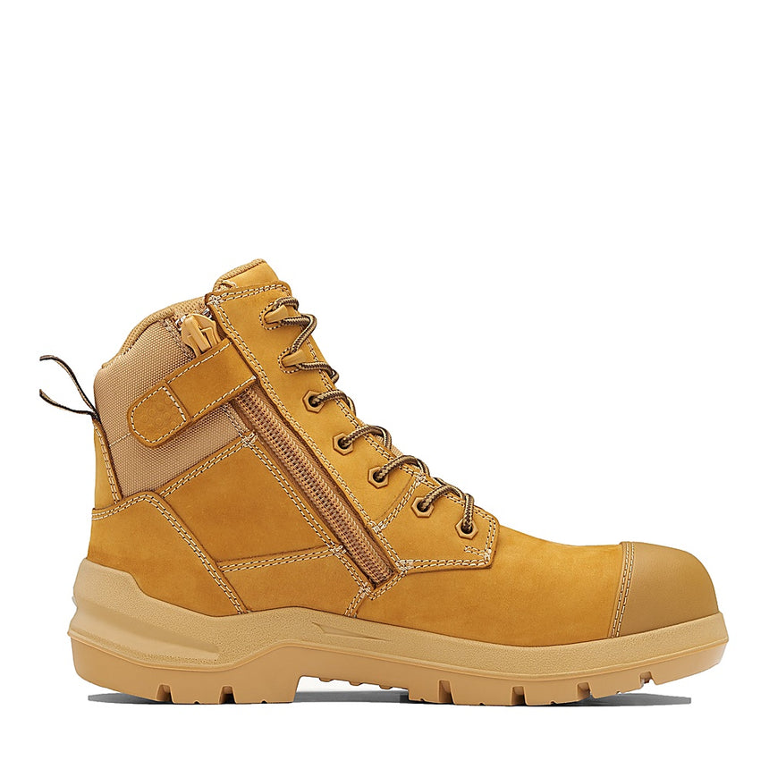 Blundstone DuraFit #7560 Safety Boot - Zip Side Lace Up Zip Up Boots Blundstone