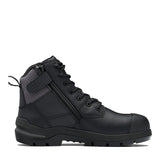 Blundstone DuraFit #7561 Safety Boot - Zip Side Lace Up Zip Up Boots Blundstone