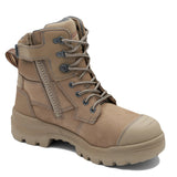 8063 Unisex Rotoflex Zip Safety Boots Elastic Sided Boots Blundstone
