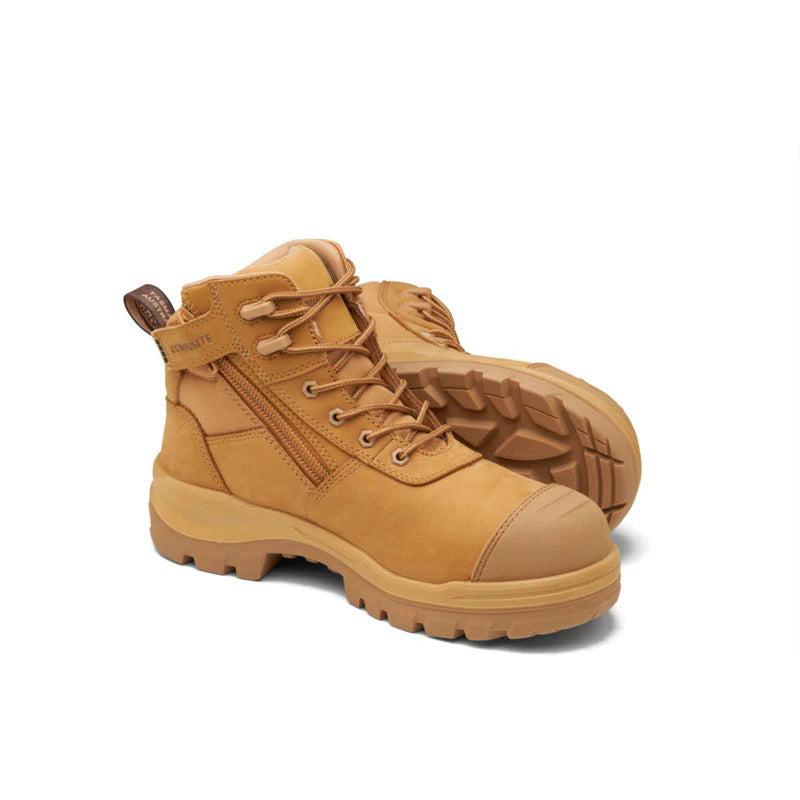 8550 Unisex RotoFlex Safety Boots Zip Up Boots Blundstone