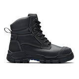 9011 Unisex Rotoflex Safety Boots - Black Zip Up Boots Blundstone   