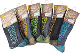 Multi Colour Heavy Duty Bamboo Socks (6 Pairs) 8SM Socks Canura   