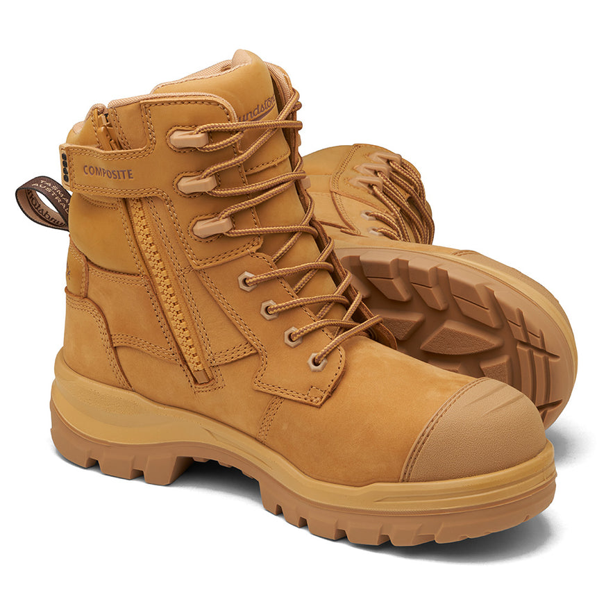 8560 Unisex RotoFlex Safety Boots Zip Up Boots Blundstone