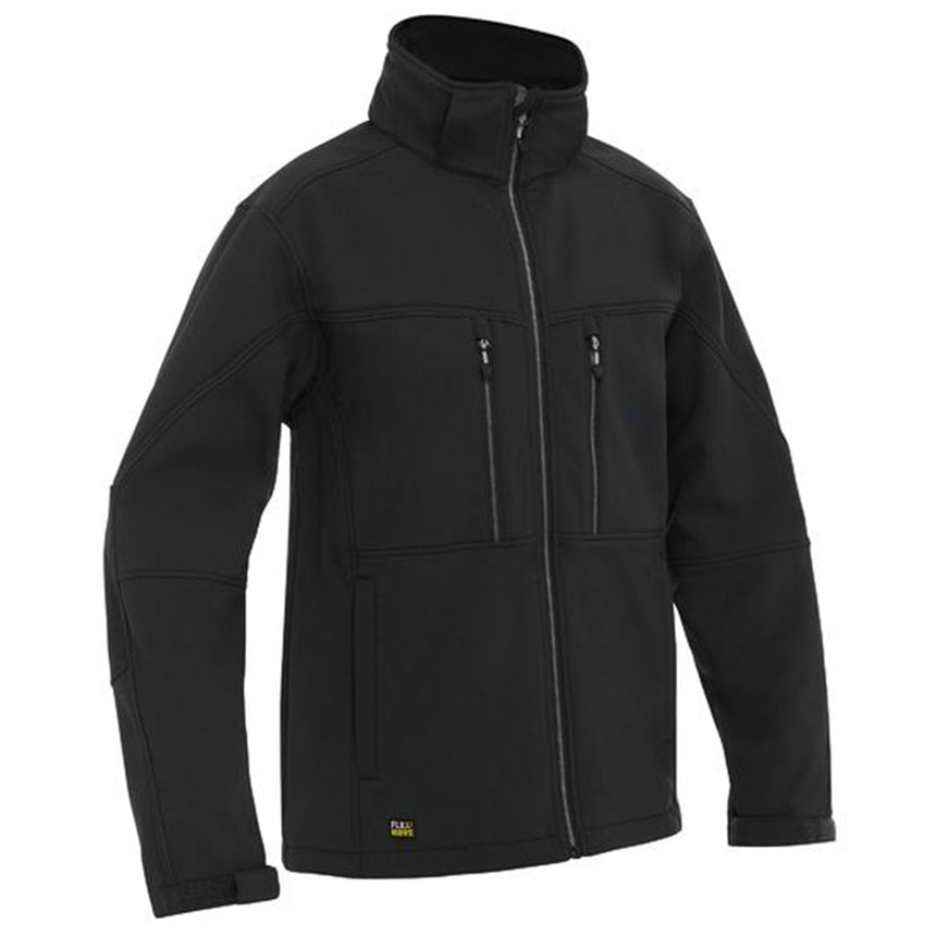 FLX & MOVE™ Hooded Soft Shell Jacket BJ6570 Jackets Bisley