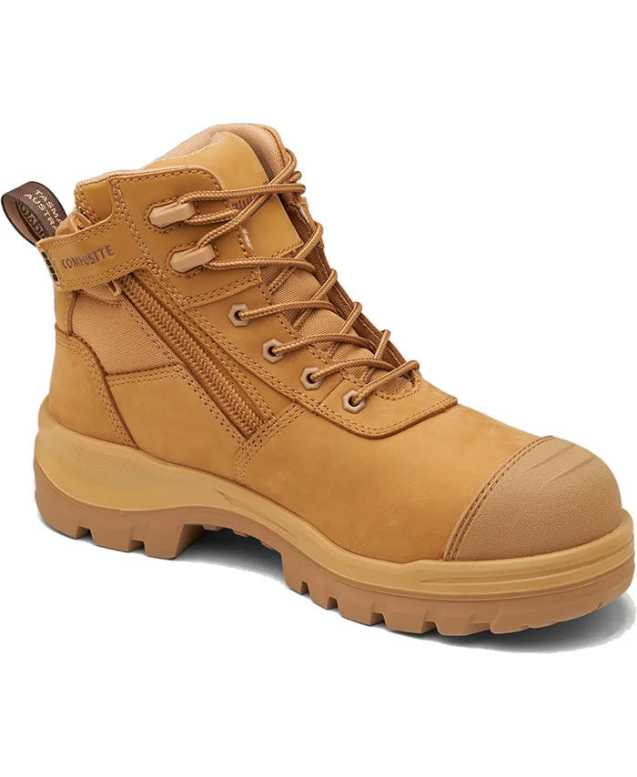 8550 Unisex RotoFlex Safety Boots Zip Up Boots Blundstone