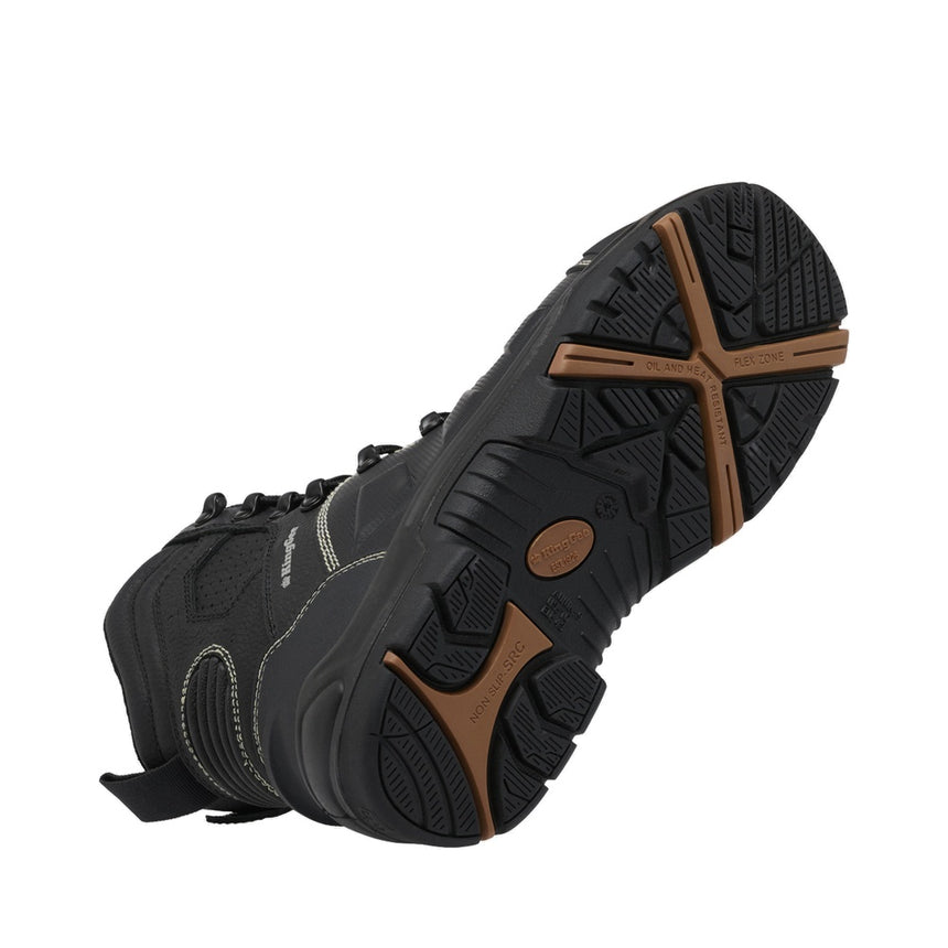 KingGee Bennu Caustic Water Proof 6" Steel Toe Safety Boot Lace Zip Boot KingGee
