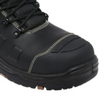 KingGee Bennu Caustic Water Proof 6" Steel Toe Safety Boot Lace Zip Boot KingGee