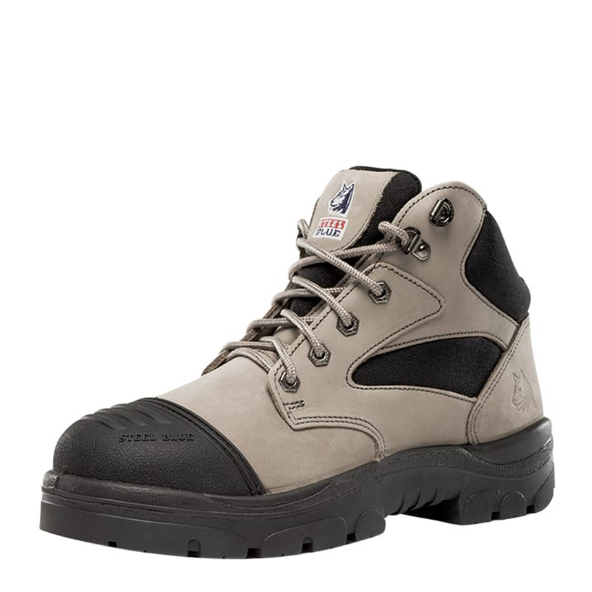 Parkes Zip: Scuff Cap Work Boots 312658 Zip Up Boots Steel Blue