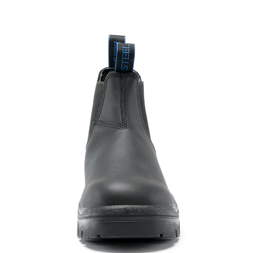 Hobart TPU/Soft Toe Work Boot 310101 Elastic Sided Boots Steel Blue   