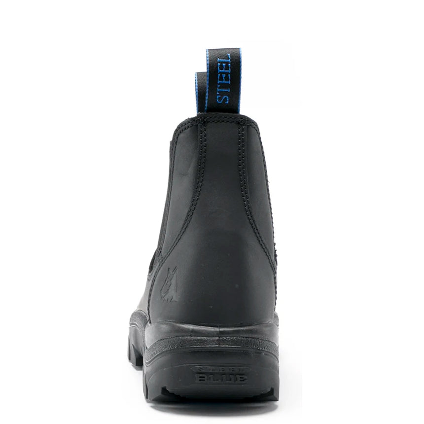 Hobart TPU/Soft Toe Work Boot 310101 Elastic Sided Boots Steel Blue   