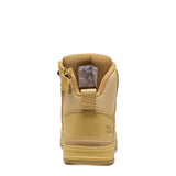 Evolution Lace Up & Side Zip 5" Steel Toe Safety Boot Lace Zip Boot Hard Yakka