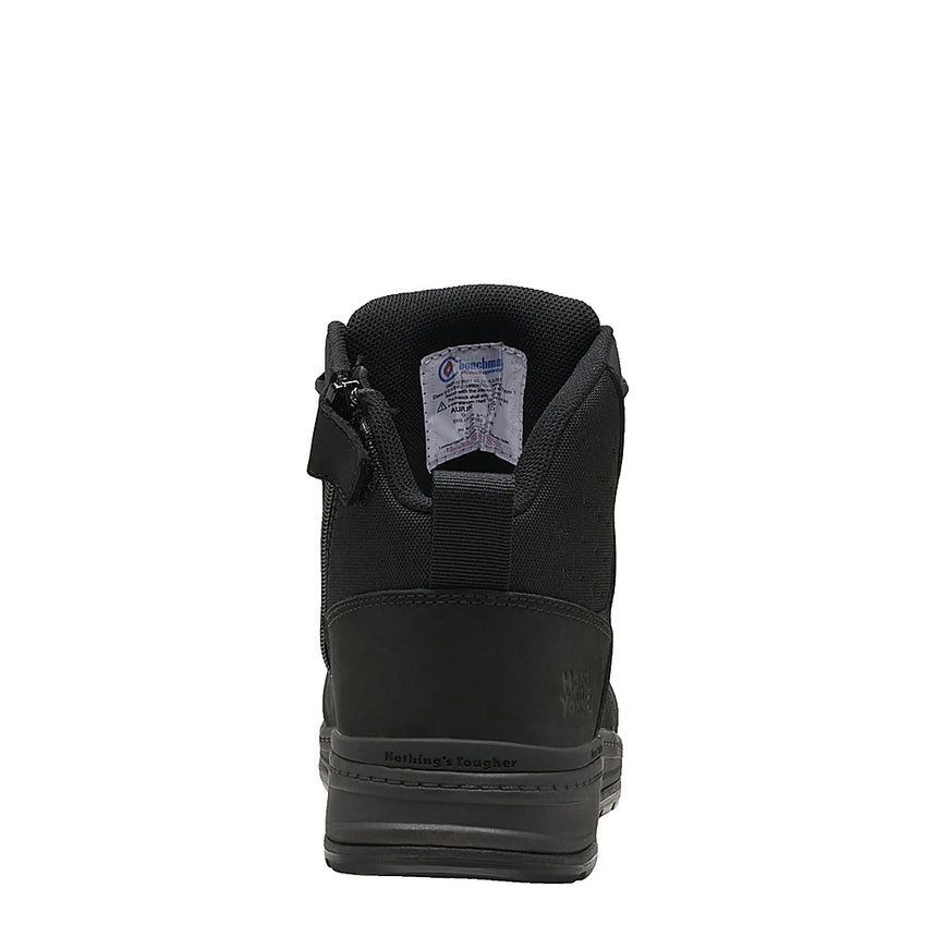 Evolution Lace Up & Side Zip 5" Steel Toe Safety Boot Lace Zip Boot Hard Yakka