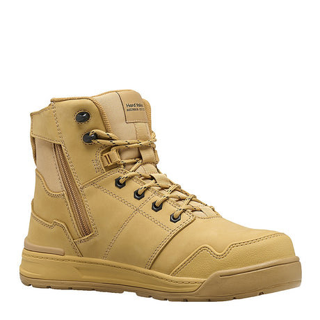 Evolution 6" Steel Toe Safety Boot Lace Up Boot Hard Yakka Wheat Mens AU 6