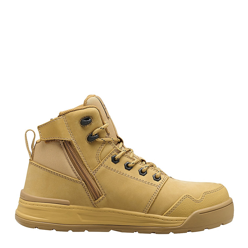 Evolution Women's 5" Steel Toe Safety Boot Lace Zip Boot Hard Yakka
