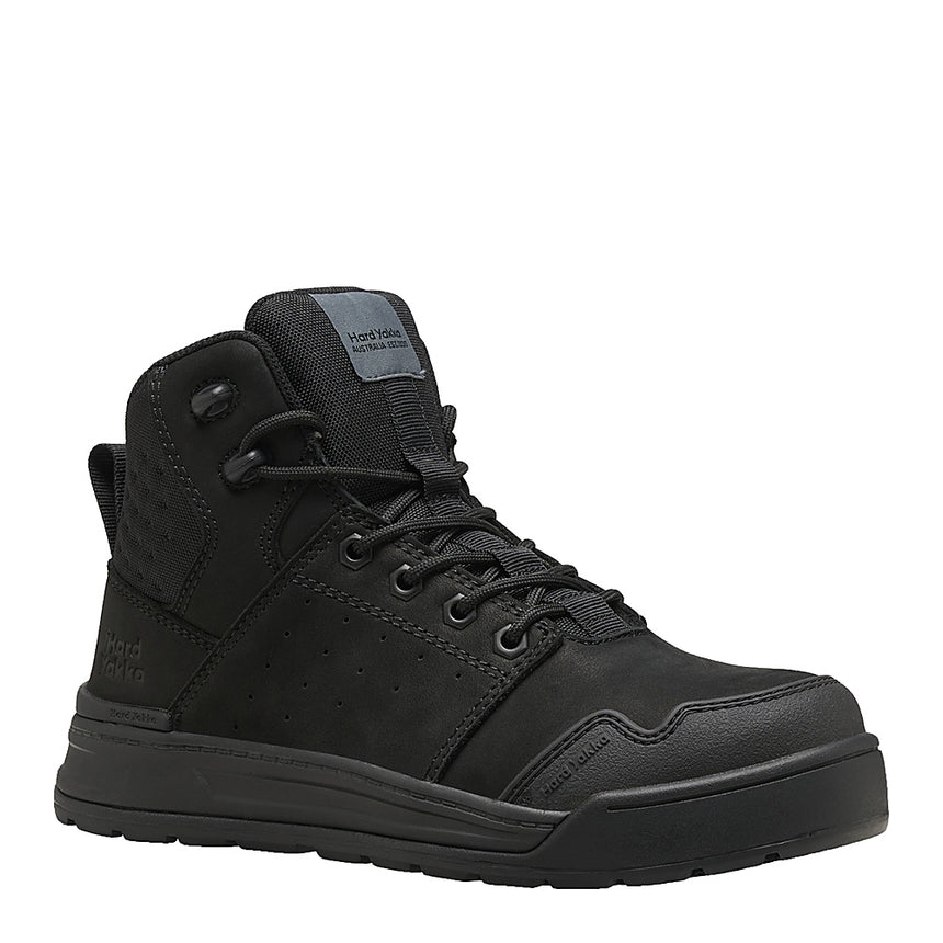 Evolution Women's 5" Steel Toe Safety Boot Lace Zip Boot Hard Yakka