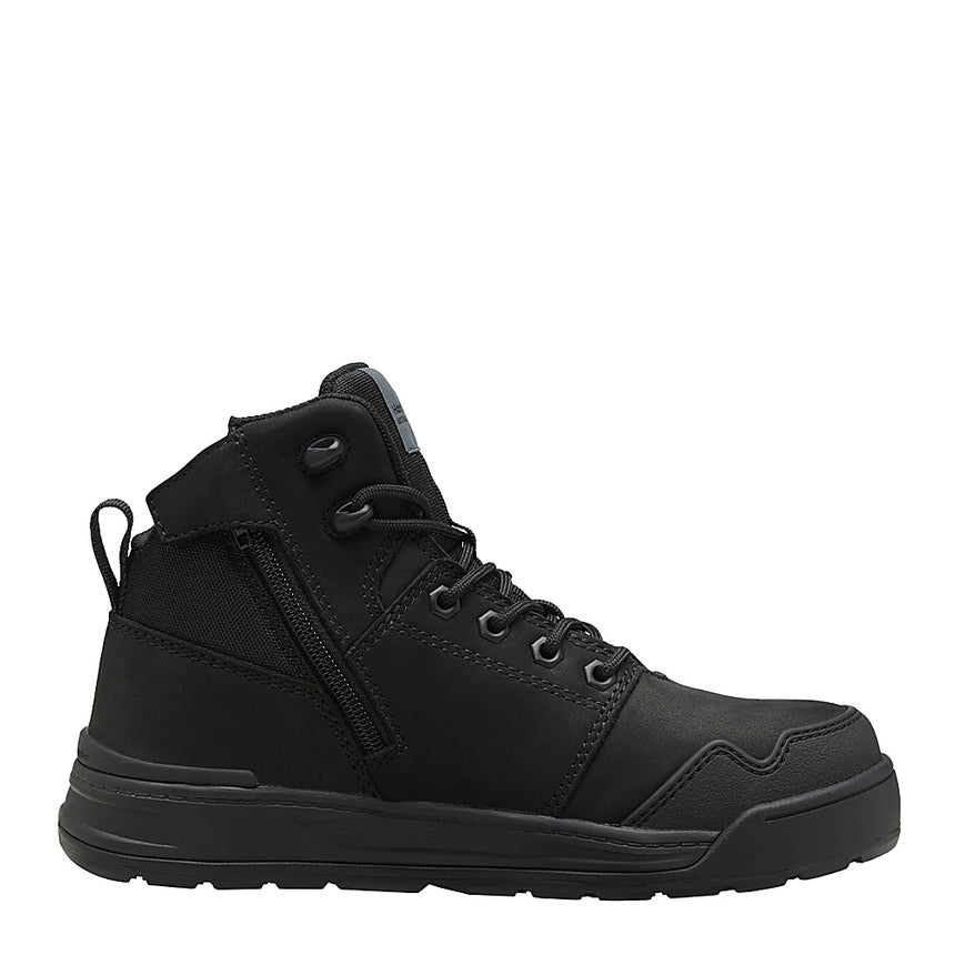 Evolution Women's 5" Steel Toe Safety Boot Lace Zip Boot Hard Yakka
