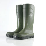 Green Steplite X PU Safety Gumboots Gumboots Bekina   