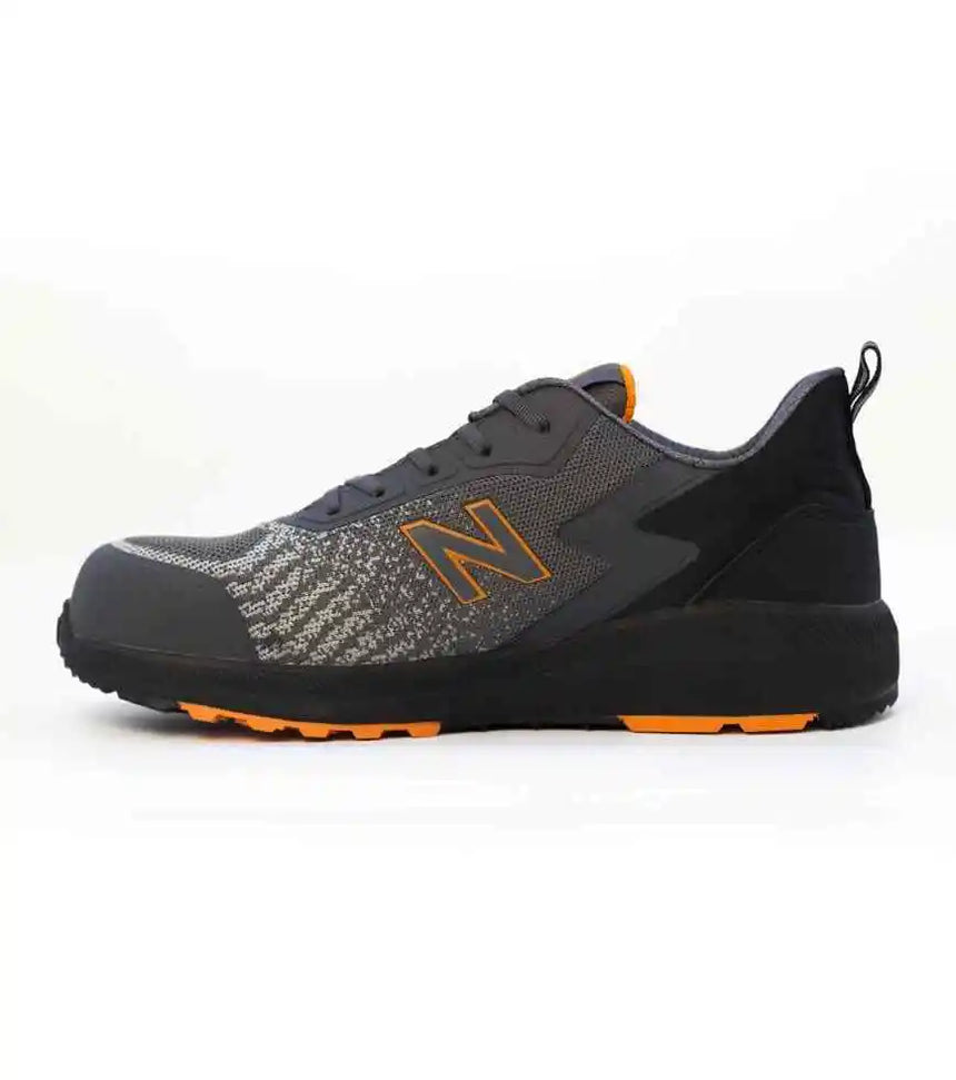 New Balance Safety Work Shoes Speedware Grey/Orange Work Shoes New Balance   