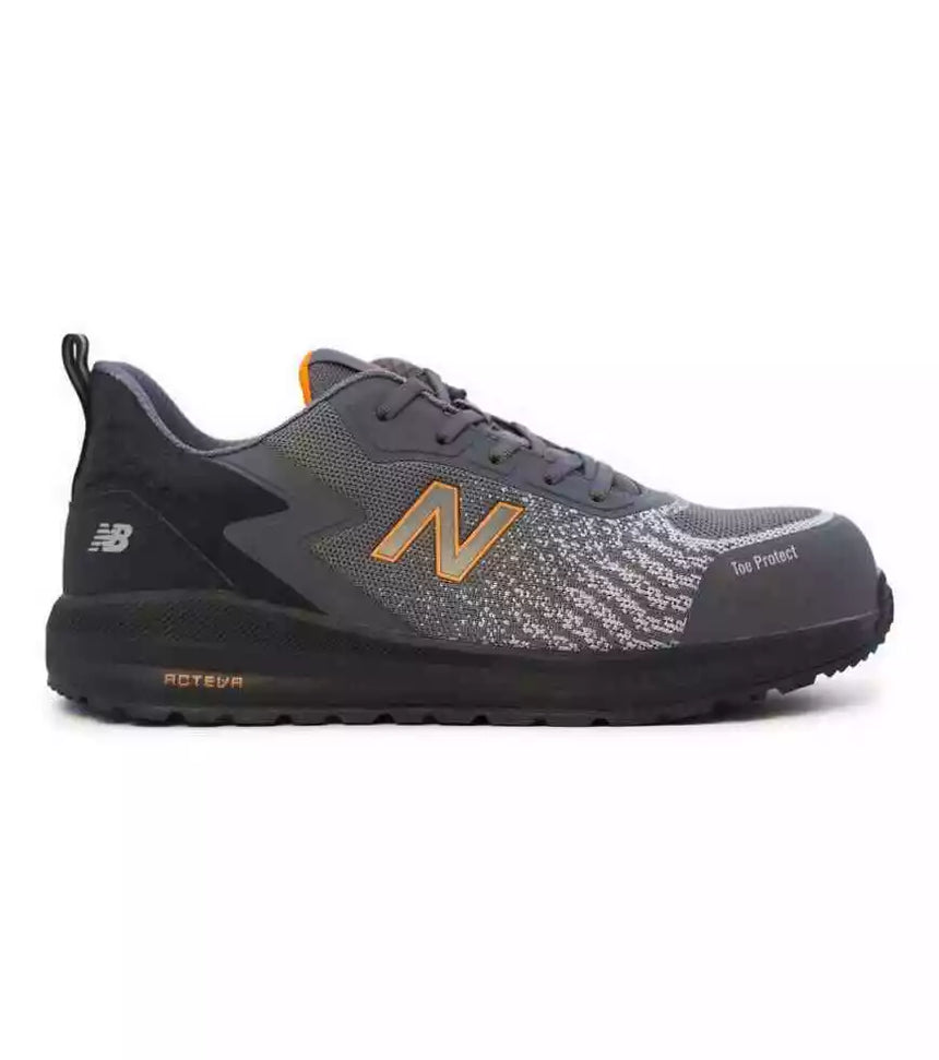 New Balance Safety Work Shoes Speedware Grey/Orange Work Shoes New Balance   