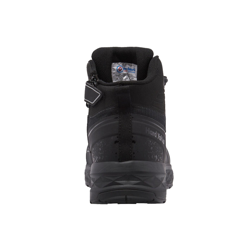 X Range Mid Composite Toe Safety Boot Zip Up Boots Hard Yakka   