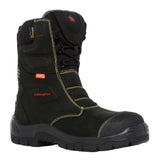 Bennu Rigger Boot - Black K27174 Zip Up Boots KingGee   