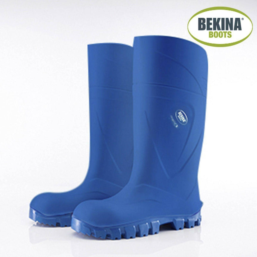 Blue Steplite X PU Safety Gumboots Gumboots Bekina   