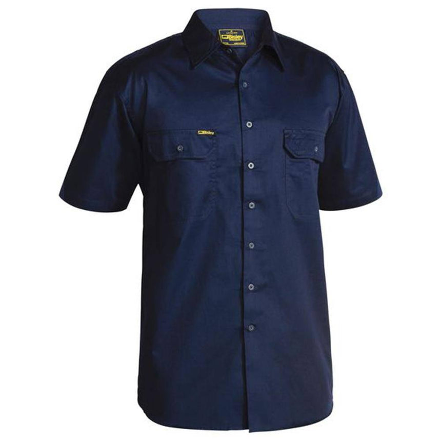 Cool Lightweight Drill Shirt Short Sleeve Shirts Bisley   