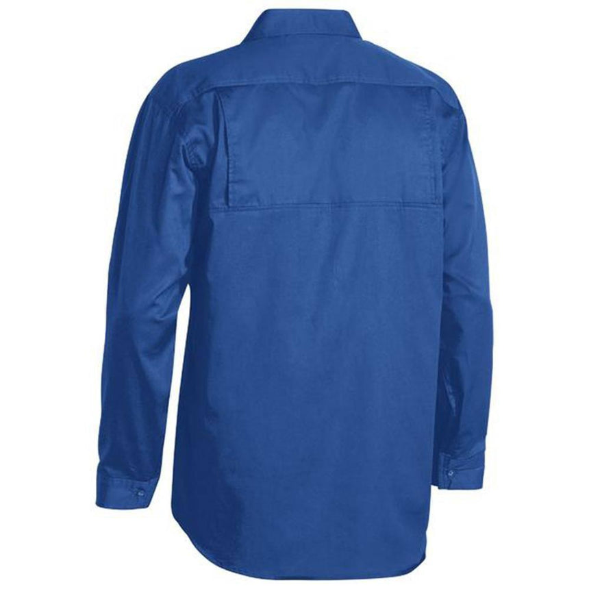Cool Lightweight Drill Shirt Long Sleeve Shirts Bisley   