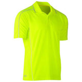 Cool Mesh Polo With Reflective Piping BK1425 Polos Bisley