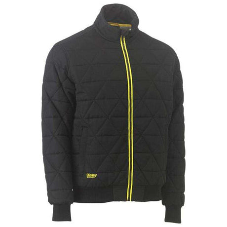 Diamond Quilted Bomber Jacket Jackets Bisley   