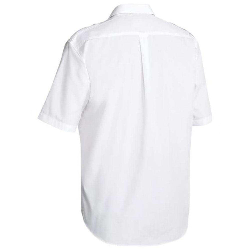 Epaulette Shirt Short Sleeve Shirts Bisley   