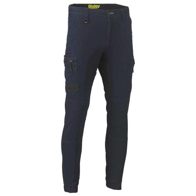 Flex And Move™ Stretch Denim Cargo Cuffed Pants Jeans Bisley   