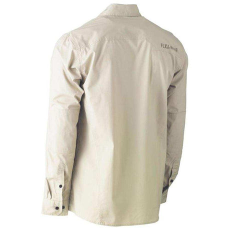 Flex And Move™ Utility Long Sleeve Work Shirt Long Sleeve Shirts Bisley   
