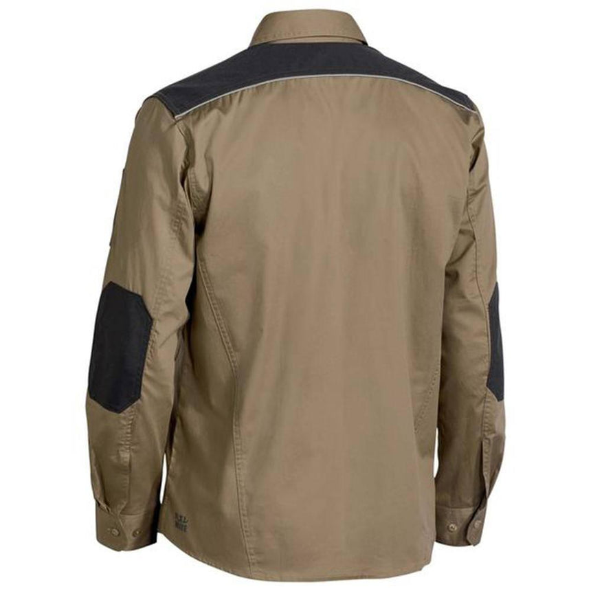 Flx and Move™ Mechanical Stretch Shirt Long Sleeve Shirts Bisley   
