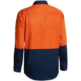 Hi Vis Cool Lightweight Drill Shirt Shirts Bisley