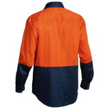 Hi Vis Drill Long Sleeve Shirt Shirts Bisley