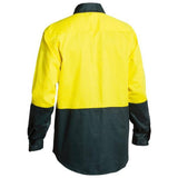 Hi Vis Drill Long Sleeve Shirt Shirts Bisley