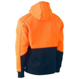 Hi-Vis Fleece Hoodie Pullover Hoodies Bisley   