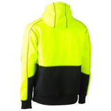 Hi-Vis Fleece Hoodie Pullover Hoodies Bisley   